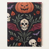 Halloween Vibes Pattern Planner (Achterkant)