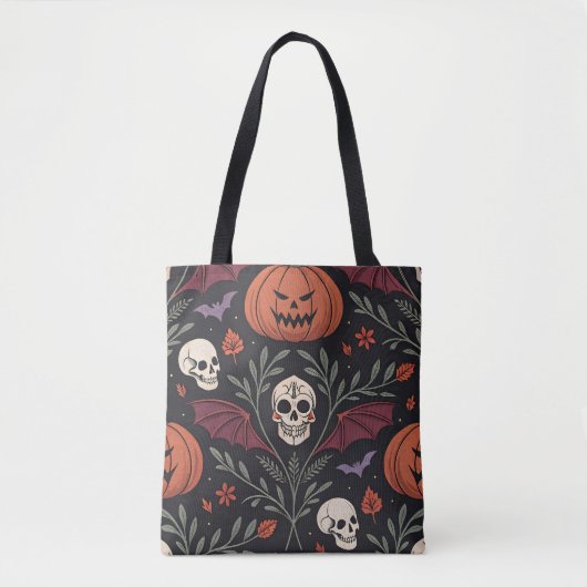 Halloween Vibes Pattern Tote Bag (Voorkant)