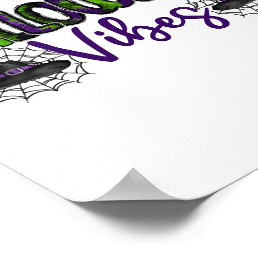 Halloween Vibes Poster (Hoek)