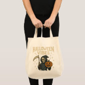 Halloween Vibes Reaper Canvas tas (Voorkant (product))