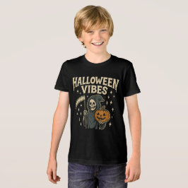 Halloween Vibes Reaper Tri-Blend Shirt