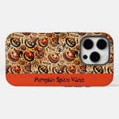 Halloween vibes sinaasappel bruin stijlvol Case-Mate iPhone case (Achterkant (horizontaal))