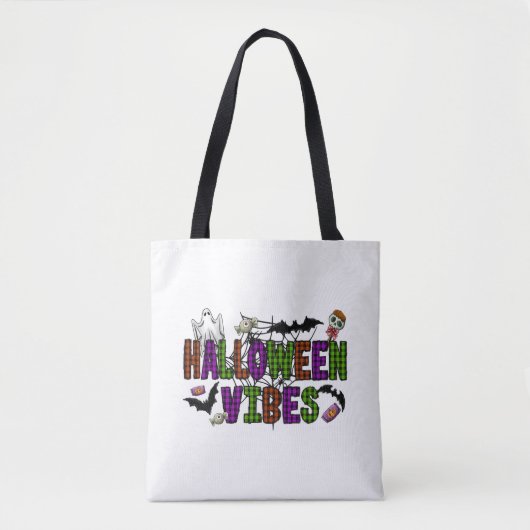 Halloween Vibes Tote Bag (Voorkant)