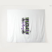 Halloween Vibes Wandkleed (Voorkant (horizontaal))