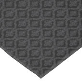 Halloween Victoriaans Black Brocade Damask Tafelkleed (Gekanteld)