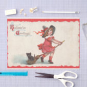  Halloween Victoriaans Edwardiaanse Decoupage Tissuepapier (Craft)