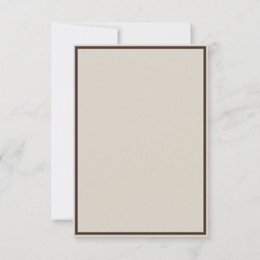  Halloween Victoriaans Gotisch Roos in Sepia Bedankkaart (Achterkant)