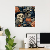 Halloween Victoriaans Poster (Thuiskantoor)