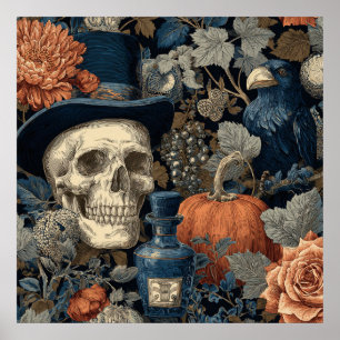 Halloween Victoriaans Poster