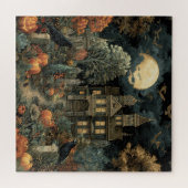 Halloween Victoriaans puzzel (Horizontaal)