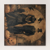 Halloween Victoriaans puzzel (Horizontaal)