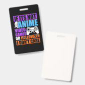 Halloween Video Games Badge (Voor- en achterkant)