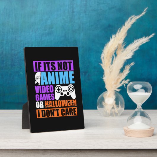 Halloween Video Games Fotoplaat (Zijkant)