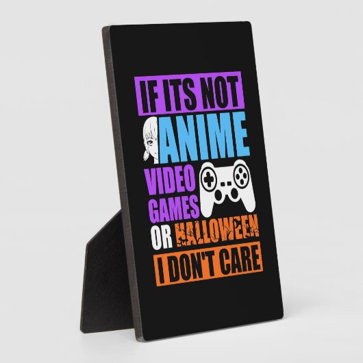 Halloween Video Games Fotoplaat (Zijkant)