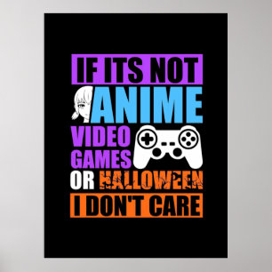 Halloween Video Games Poster