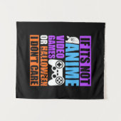 Halloween-videogames Wandkleed (Voorkant (horizontaal))