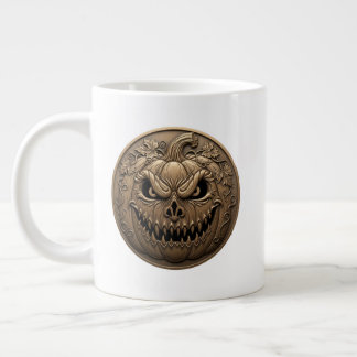 Halloween vieren! grote koffiekop