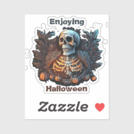 Halloween vieren  sticker