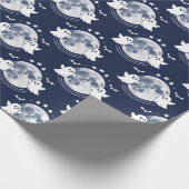Halloween-viering Cadeaupapier (Hoek)