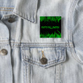 HALLOWEEN. VIERKANTE BUTTON 5,1 CM (In situ)