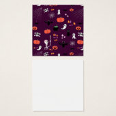 Halloween Vierkante Visitekaartjes (Voorkant /achterkant)