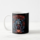Halloween Viking Warrior - Runen en Ravens - Valh Koffiemok (Links)