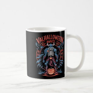 Halloween Viking Warrior - Runen en Ravens - Valh Koffiemok
