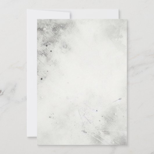 Halloween Village Halloween Party Kaart (Achterkant)