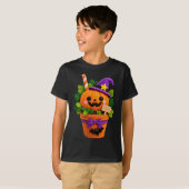 Halloween Vilt T-shirt (Voorkant volledig)