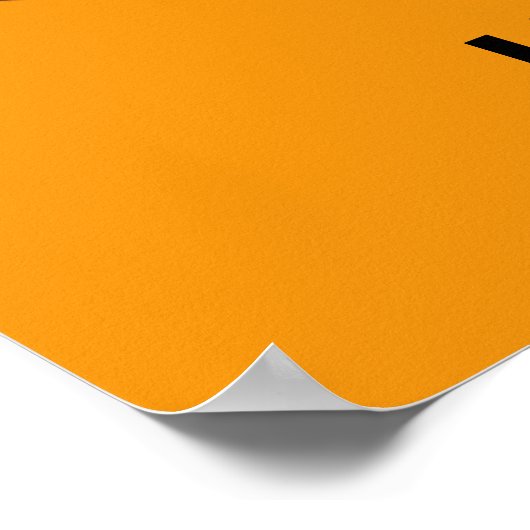 Halloween Vintage Cat Face Poster (Hoek)