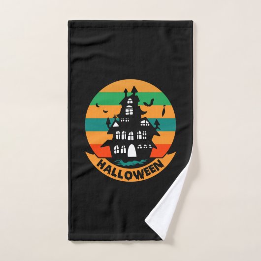 Halloween Vintage Halloween Handdoek (Handdoek)