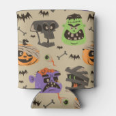 Halloween vintage patroon koeler (Achterkant)