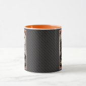 Halloween Vintage Skelet en Skelet Mok (Midden)