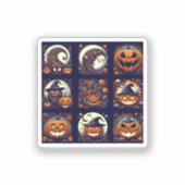 Halloween Vinyl Sticker (Voorkant)