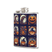 Halloween Vinyl Wrapped Flask Heupfles (Links)