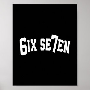 Halloween Viraal Internet Zes Zeven Meme 67 Sport Poster