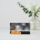 Halloween Visitekaartje (Staand voorkant)