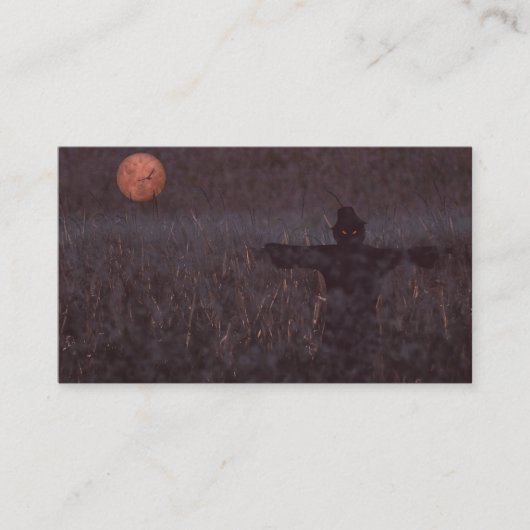 Halloween Visitekaartjes (Voorkant)