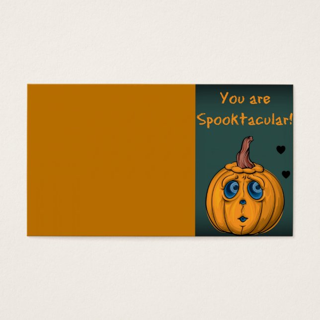 Halloween Visitekaartjes (Voorkant)