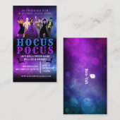 Halloween-Visitekaartjes Visitekaartje (Voorkant / Achterkant)