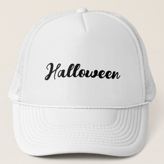 Halloween Visor Trucker-Pet Knap Mooi Schitterend Trucker Pet (Voorkant)