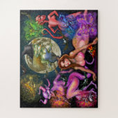 Halloween Vixens Legpuzzel (Verticaal)