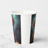 Halloween Vizsla met pompoenen Papieren Bekers (Links)