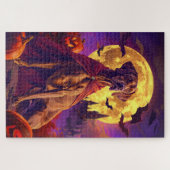 Halloween Vizsla Vampire Pumpkins eng Legpuzzel (Horizontaal)