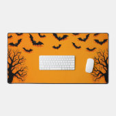 Halloween Vleermuis Bureaumat (Keyboard & Muis)