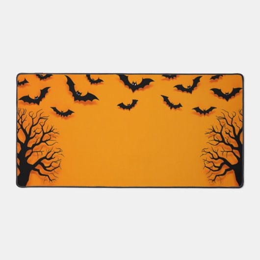 Halloween Vleermuis Bureaumat (Voorkant)