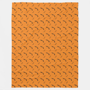 Halloween/vleermuis fleece deken