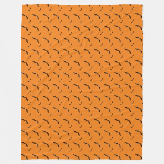 Halloween/vleermuis fleece deken (Voorkant)