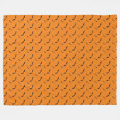 Halloween/vleermuis fleece deken (Voorkant (Horizontaal))