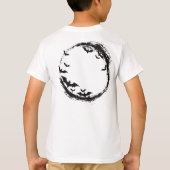 HALLOWEEN vleermuis maan T-shirt (Achterkant)